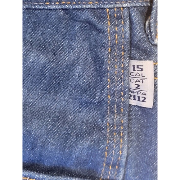 TYNDALE FRMC Men's 32 x 32 FLF800 Flame Resistant Carpenter Work Jeans Pants New - Picture 8 of 9